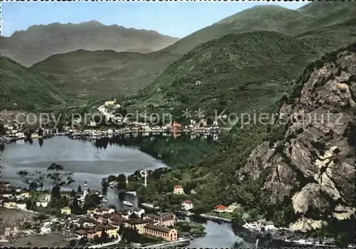 AK / Ansichtskarte Lavena Ponte Tresa visti da Ardena Kat. Lavena Lago di Lugano