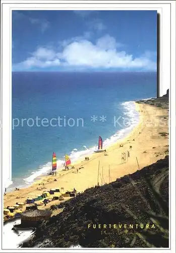 AK / Ansichtskarte Playa de Jandia Vista desde el Hotel Robinson Esquinzo Strand