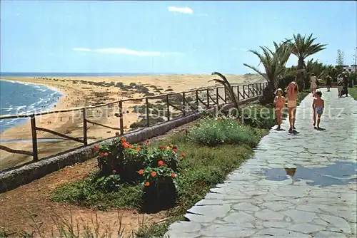 AK / Ansichtskarte Playa del Ingles Gran Canaria Promenade Strand Kat. San Bartolome de Tirajana