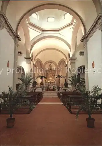 AK / Ansichtskarte San Gimignano Santuario di Pancole interno