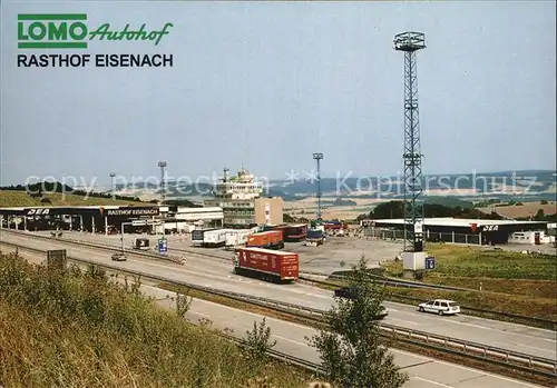 AK / Ansichtskarte Krauthausen Eisenach Lomo Autohof Rasthof Autobahn Kat. Krauthausen Eisenach