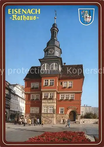 AK / Ansichtskarte Eisenach Thueringen Historisches Rathaus Kat. Eisenach