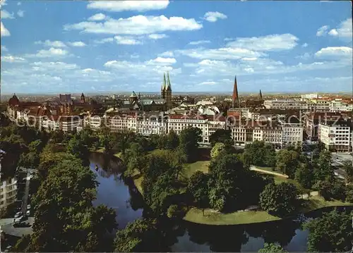AK / Ansichtskarte Bremen Am Wall Blick ueber die Stadt Kat. Bremen