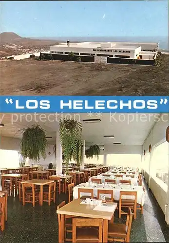 AK / Ansichtskarte Haria Bar Restaurant Los Helechos Kat. Lanzarote Kanarische Inseln