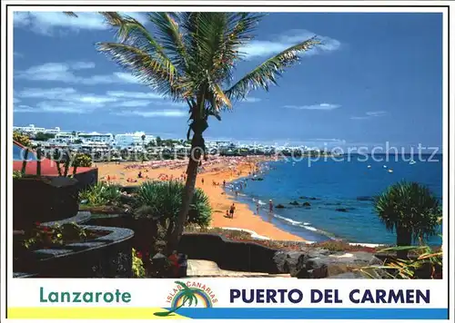 AK / Ansichtskarte Lanzarote Kanarische Inseln Panorama Strand