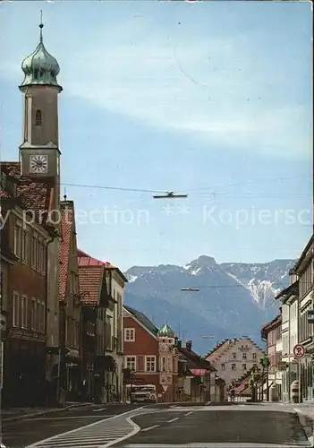 AK / Ansichtskarte Murnau Ortspartie Kat. Murnau a.Staffelsee