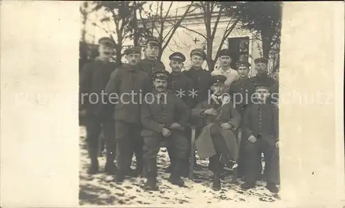 AK / Ansichtskarte Militaria Offiziere Gruppenbild Polen WK1