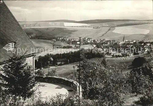 AK / Ansichtskarte Oberwiesenthal Erzgebirge Panorama Blick vom FDGB Erholungsheim Bergheim Kat. Oberwiesenthal