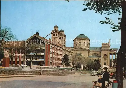 AK / Ansichtskarte Eger Erlau Gardonyi Geza ter Platz Denkmal Kat. Eger