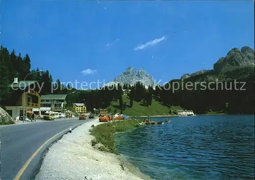 AK / Ansichtskarte Lago di Misurina Tre Cime di Lavaredo Dolomiti Misurinasee Dolomiten Kat. Italien