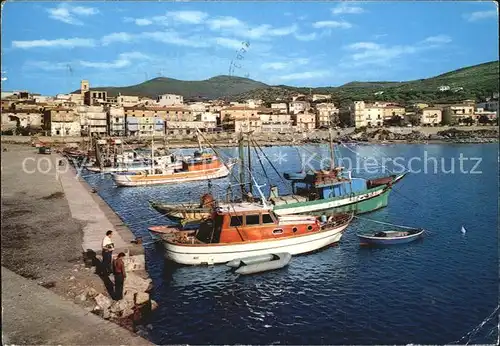 AK / Ansichtskarte Marina di Camerota Porticciolo Kleiner Hafen Fischkutter