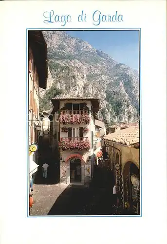 AK / Ansichtskarte Limone del Garda Gasse