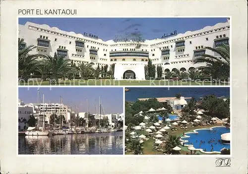 AK / Ansichtskarte Sousse Hotel Hannibal Palace Pool Port El Kantaoui Kat. Tunesien