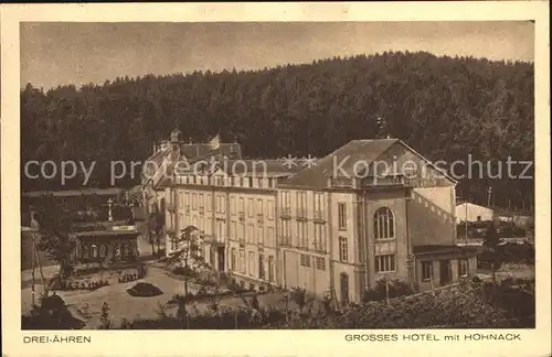 AK / Ansichtskarte Drei aehren Trois Epis Grosses Hotel mit Hohnack Kat. Ammerschwihr