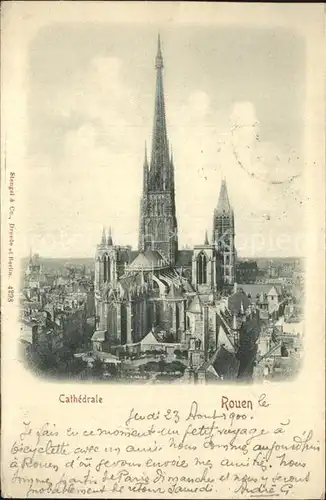 AK / Ansichtskarte Rouen Cathedrale Kat. Rouen
