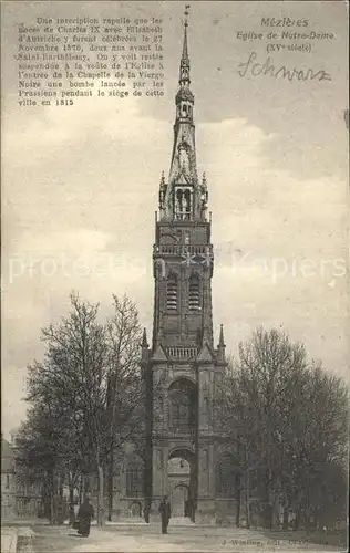 AK / Ansichtskarte Mezieres Charleville Eglise de Notre Dame Kat. Charleville Mezieres