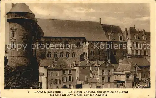 AK / Ansichtskarte Laval Mayenne Vieux Chateau Kat. Laval