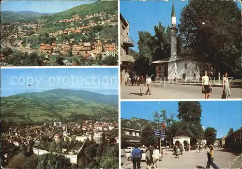 AK / Ansichtskarte Travnik Panorama Strassenpartie Kat. Tschechische Republik