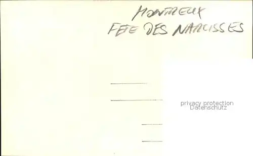 AK / Ansichtskarte Montreux VD Fetes des Narcisses Kat. Montreux