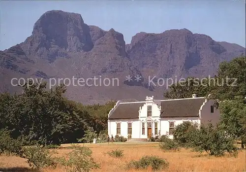 AK / Ansichtskarte Old Cape Suedafrika Haus