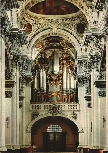 AK / Ansichtskarte Kirchenorgel Domkirche Passau  Kat. Musik