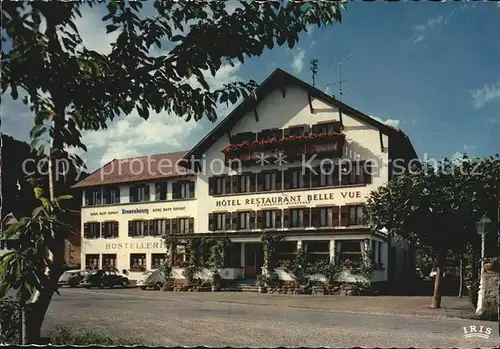 AK / Ansichtskarte Obersteigen Hotel Restaurant Belle Vue Kat. Engenthal Wangenbourg