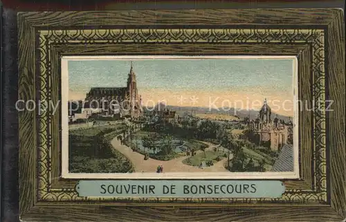 AK / Ansichtskarte Bonsecours France Parc Basilique Notre Dame Bilderrahmen Kat. Bonsecours