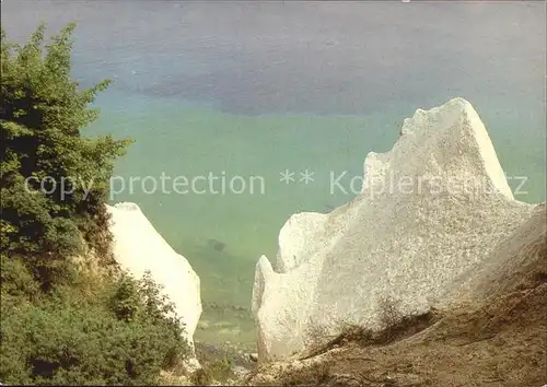 AK / Ansichtskarte Wissower Klinken Kreidefelsen Kat. Sassnitz