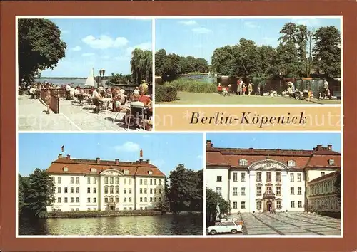 AK / Ansichtskarte Koepenick Mueggelspree Baumgarteninsel Schloss Kunstgewerbemuseum Schloss Kat. Berlin