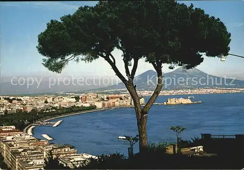 AK / Ansichtskarte Napoli Neapel Panorama Vulkan Vesuv Kat. Napoli