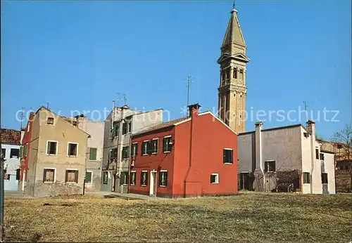 AK / Ansichtskarte Burano Campanile storto Glockenturm Kat. Laguna di Venezia