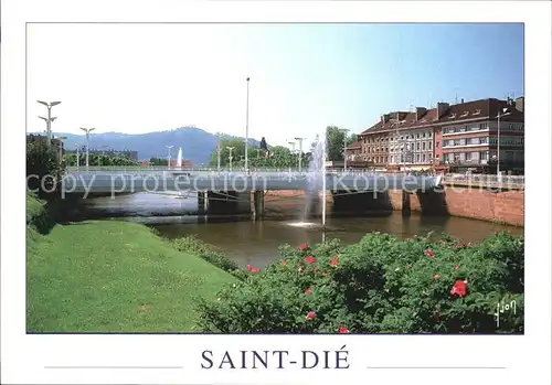 AK / Ansichtskarte Saint Die des Vosges Pont de la Republique Kat. Saint Die des Vosges