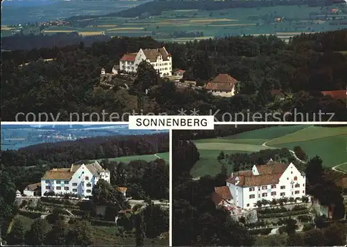 AK / Ansichtskarte Stettfurt Schloss Sonnenberg Fliegeraufnahme Kat. Stettfurt