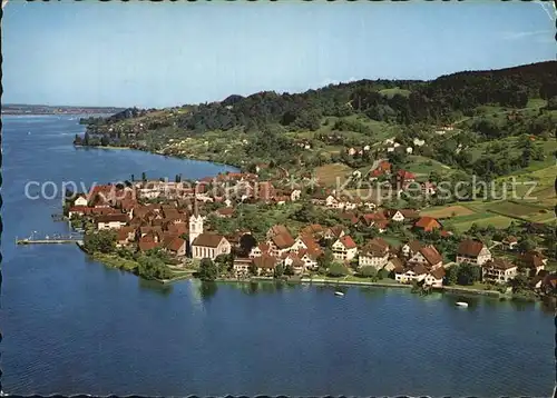 AK / Ansichtskarte Berlingen Untersee Bodensee Fliegeraufnahme Kat. Berlingen