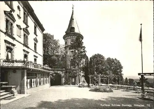 AK / Ansichtskarte Steinegg Huettwilen TG Kurhaus Schloss Turm Kat. Huettwilen