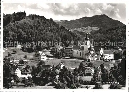 AK / Ansichtskarte Fischingen TG Ortsansicht mit Kloster Kirche Kat. Fischingen