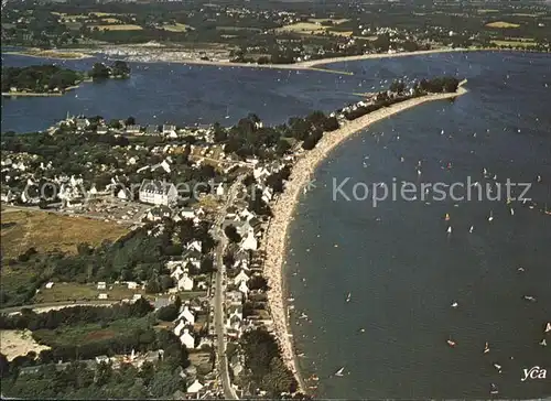 AK / Ansichtskarte La Foret Fouesnant Baie Plage du Cap Kerleven Port vue aerienne Collection La Bretagne Pittoresque Kat. La Foret Fouesnant