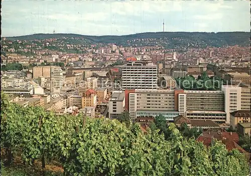 AK / Ansichtskarte Stuttgart Blick ueber die Stadt Kat. Stuttgart