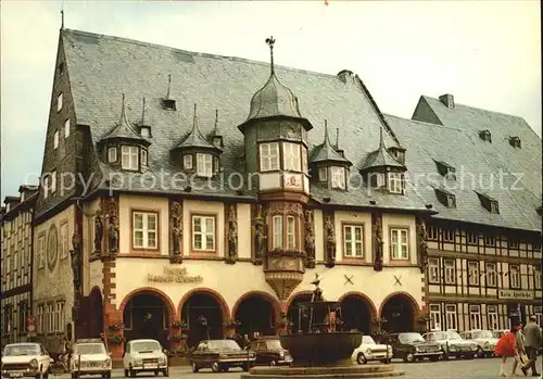 AK / Ansichtskarte Goslar Hotel Kaiser Worth Kat. Goslar