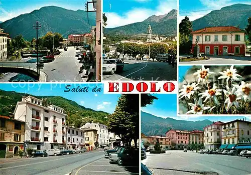AK / Ansichtskarte Edolo Teilansichten Hotel dei Larici Edelweiss Kat. Brescia