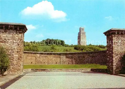 AK / Ansichtskarte Buchenwald Weimar Mahn  und Gedenkstaette Ringgrab 2 Glockenturm Kat. Weimar