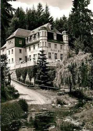 AK / Ansichtskarte Bernstein Wald Gasthaus Pension Fels Kat. Schwarzenbach a.Wald