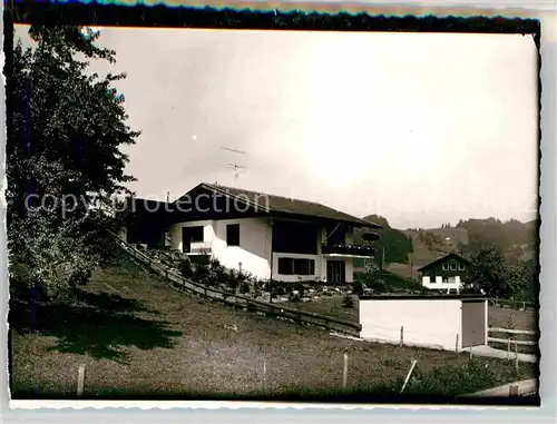 AK / Ansichtskarte Steibis Haus Schmitz Pension Kat. Oberstaufen