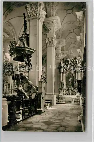 AK / Ansichtskarte Schwaebisch Hall Kloster Comburg Schloss Innenansicht Kat. Schwaebisch Hall