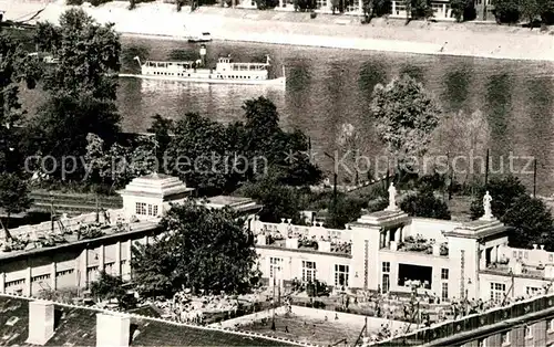 AK / Ansichtskarte Budapest Csaszar fuerdoe Thermalbad Donau Kat. Budapest