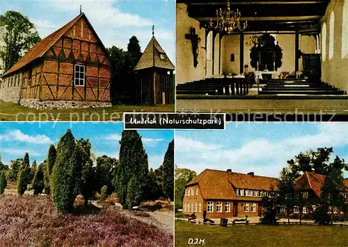 AK / Ansichtskarte Undeloh DJH Jugendherberge Kapelle Naturschutzpark Lueneburger Heide Kat. Undeloh