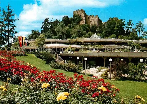 AK / Ansichtskarte Badenweiler Kurhaus Burgruine Thermalkurort im Schwarzwald Kat. Badenweiler