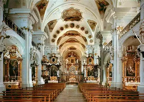 AK / Ansichtskarte St Peter Schwarzwald Ehemalige Klosterkirche erbaut von Peter Thumb 18. Jhdt. Innenansicht Kat. St. Peter