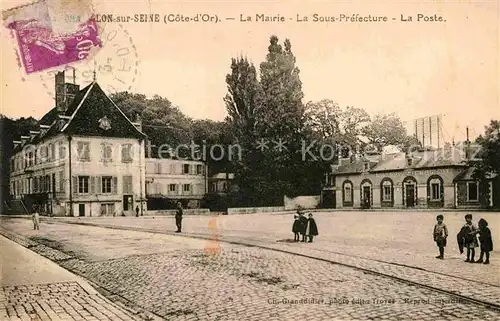 AK / Ansichtskarte Chatillon sur Seine Mairie La Sous Prefecture Poste Kat. Chatillon sur Seine