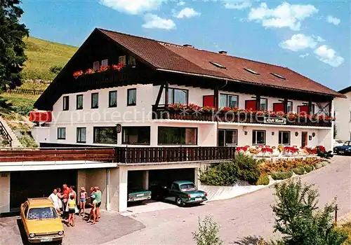 AK / Ansichtskarte Oberreute Cafe Pension Bertl  Kat. Oberreute